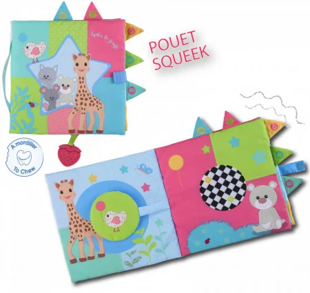Vulli Carte senzoriala Girafa Sophie, dimensiune mare [3]