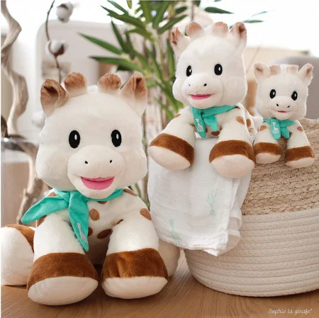 Vulli Girafa Sophie 'pufoasa' 20 cm [5]