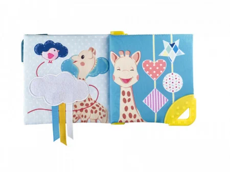 Vulli Set Cadou Girafa Sophie, Zornaitoare si carticica cu activitati [4]