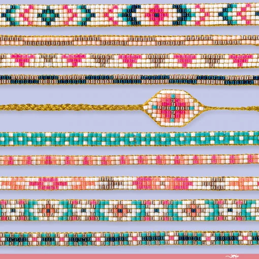 Atelier de confectionat bratari din margele, Djeco [6]