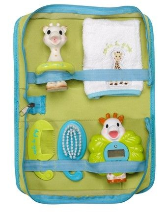 IGIENA SI INGRIJIRE - Girafa Sophie- Set igiena baie pentru bebelusi