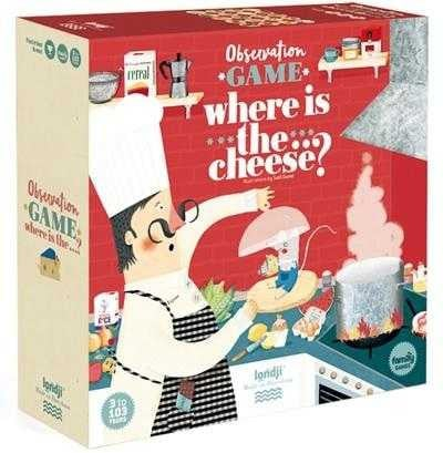 Joc de societate - Joc de observatie Unde e cascavalul, Londji