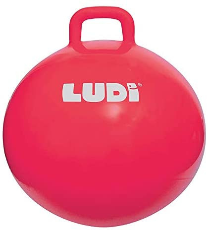 Jucarii de exterior - LUDI Minge saltareata RED 55 cm
