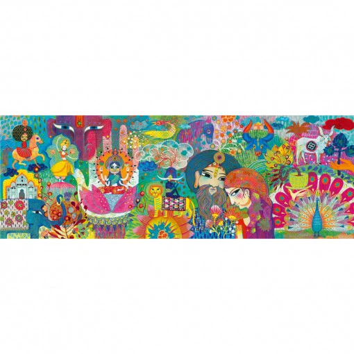 Puzzle galerie Magic India, Djeco [3]