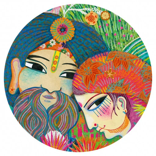 Puzzle galerie Magic India, Djeco [2]