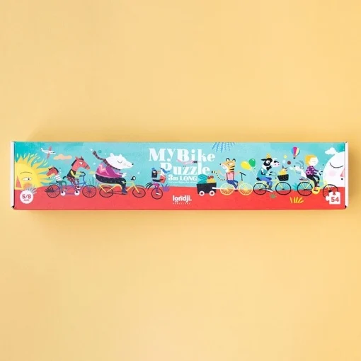 Puzzle gigant Drumul lung cu bicicleta, Londji [8]