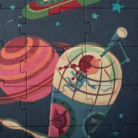 Puzzle Go to the future, Londji [9]