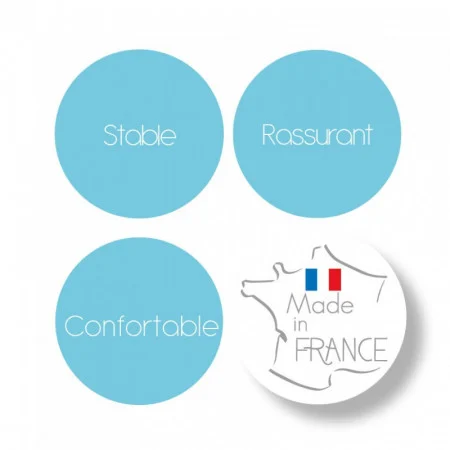 Reductor pentru toaleta cu scarita Kiddyloo OCEAN BLUE [3]