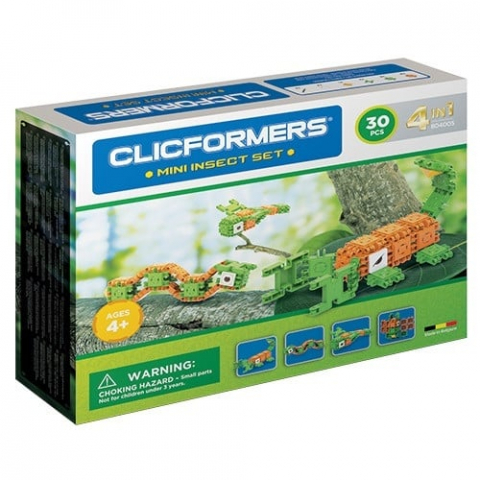 Set de construit Clicformers- Insecte, 30 piese [6]