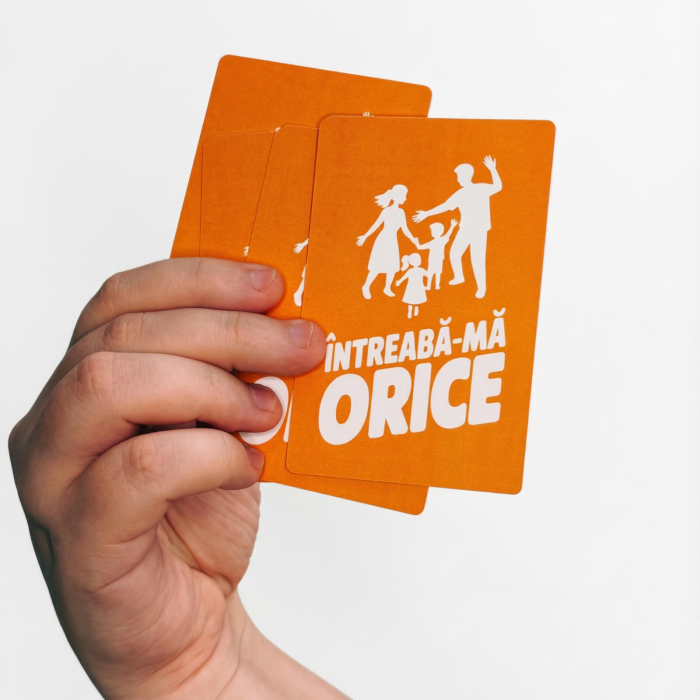 Joc de cărți Întreabă-mă orice - Set de întrebări pentru Părinți și Copii [6]