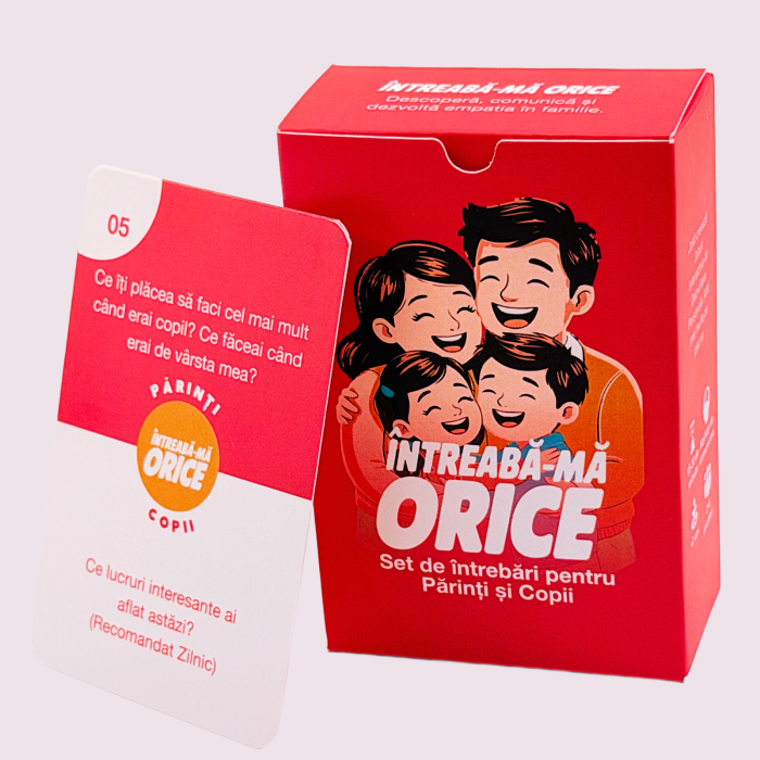 Pachet 2 jocuri Întreabă-mă orice - Set de întrebări pentru Părinți și Copii [6]