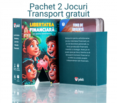 Produse - Pachet 2 jocuri Libertatea Financiară - transport gratuit