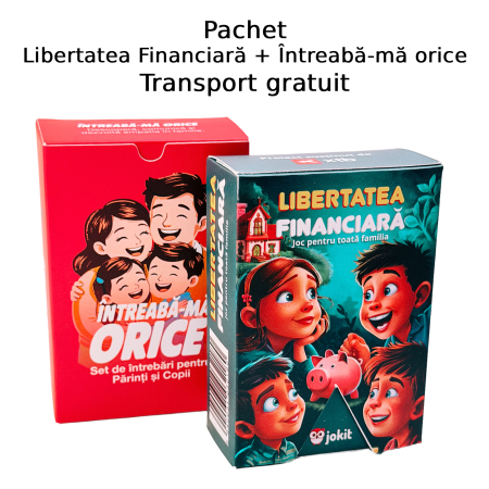 Jocuri - Pachet Libertatea Financiară + Întreabă-mă orice