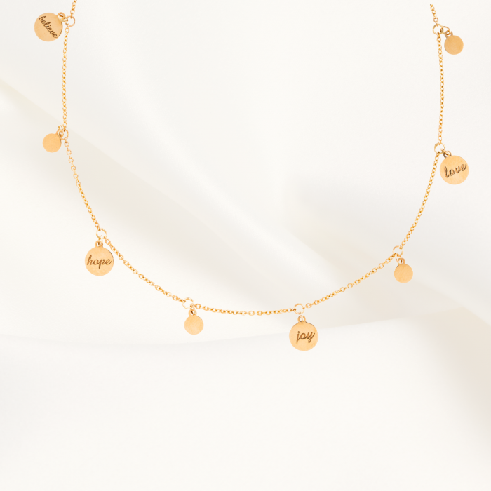 Salba banuti ,,Belief Treasures'' din Aur galben 14K [1]