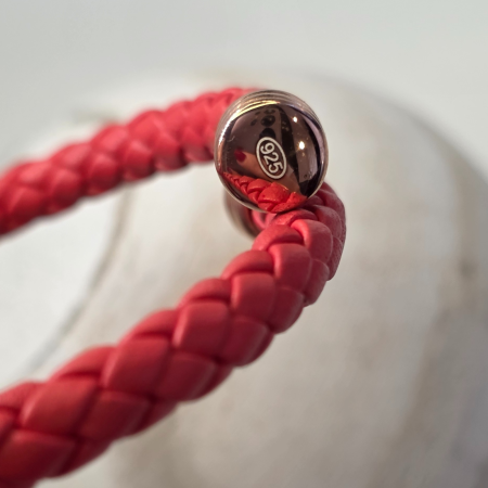 Bratara piele unisex Blush Leather [2]