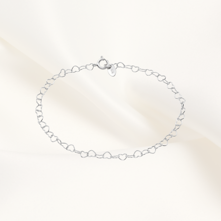 Silver Touch - Bratara din Argint Heart Melody