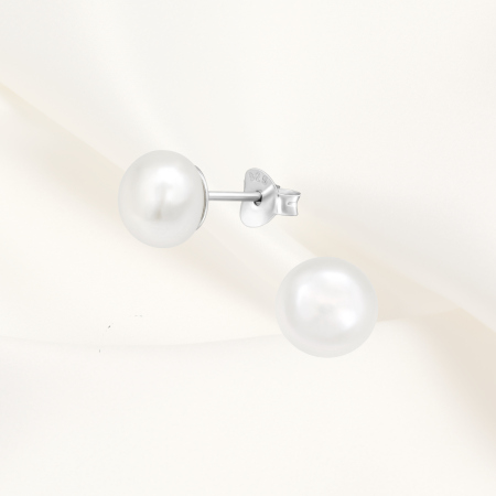 Silver Touch - Cercei din Argint Pearl Essence