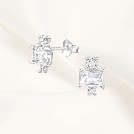 Silver Touch - Cercei din argint Silver Glow