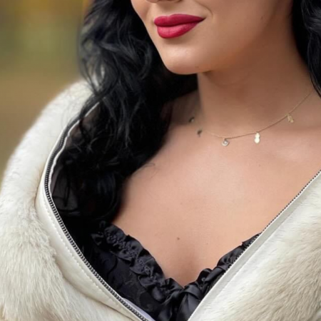 Colier ,,Summer Vibes'' din Aur galben 14K Cu 2 diamante [1]