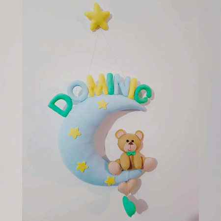 DECORATIUNI CU NUME - Luna cu Nume