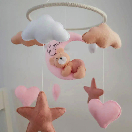 CARUSELE BEBELUSI - Carusel Teddy Bear Girl