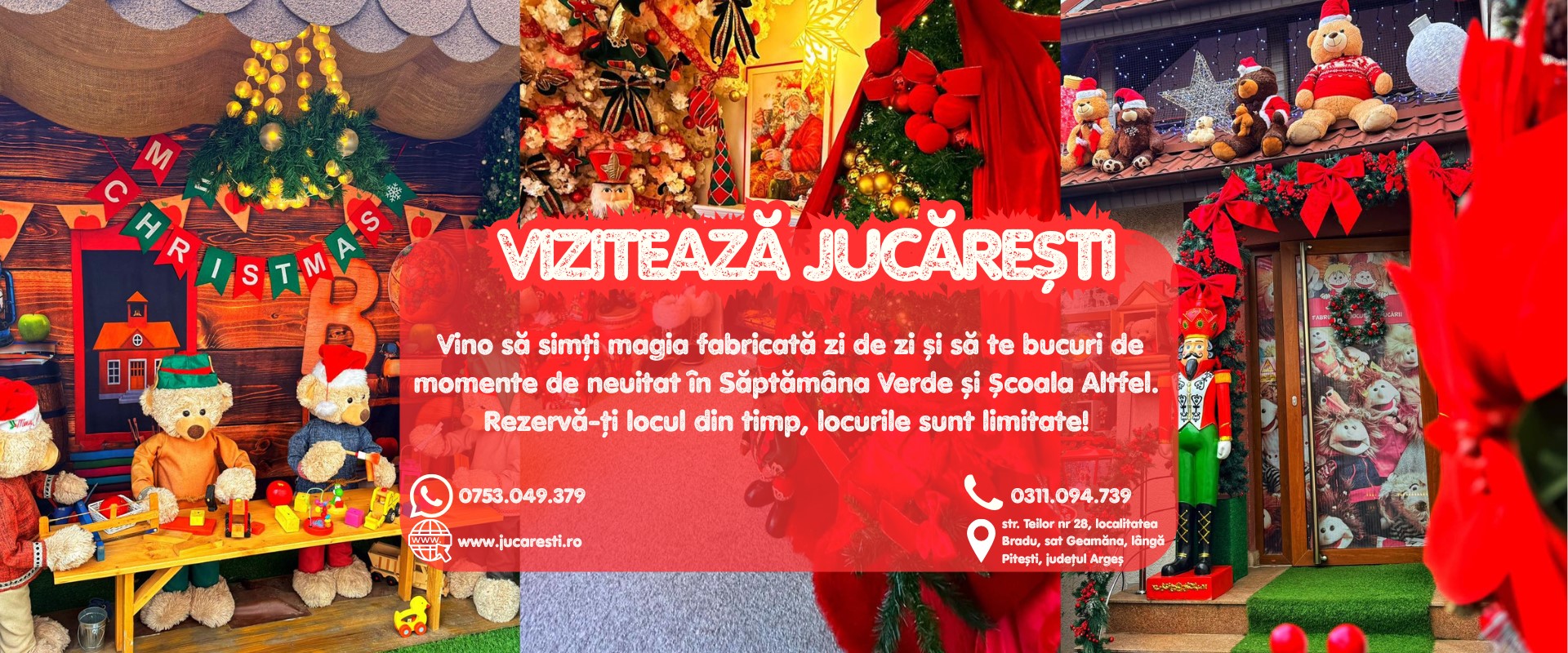Viziteaza Fabrica Jucărești!