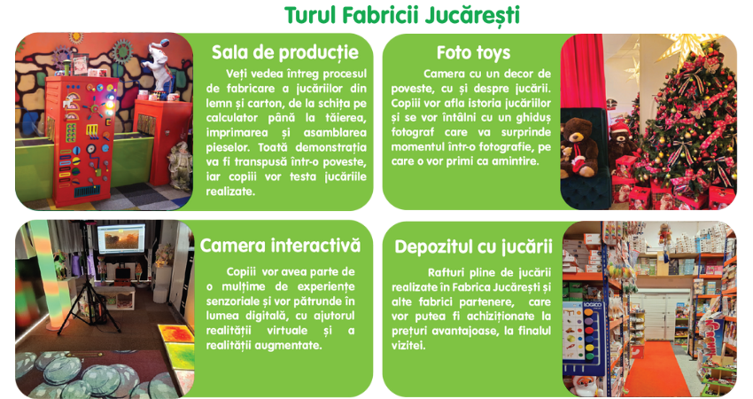 Turul fabricii de jucarii