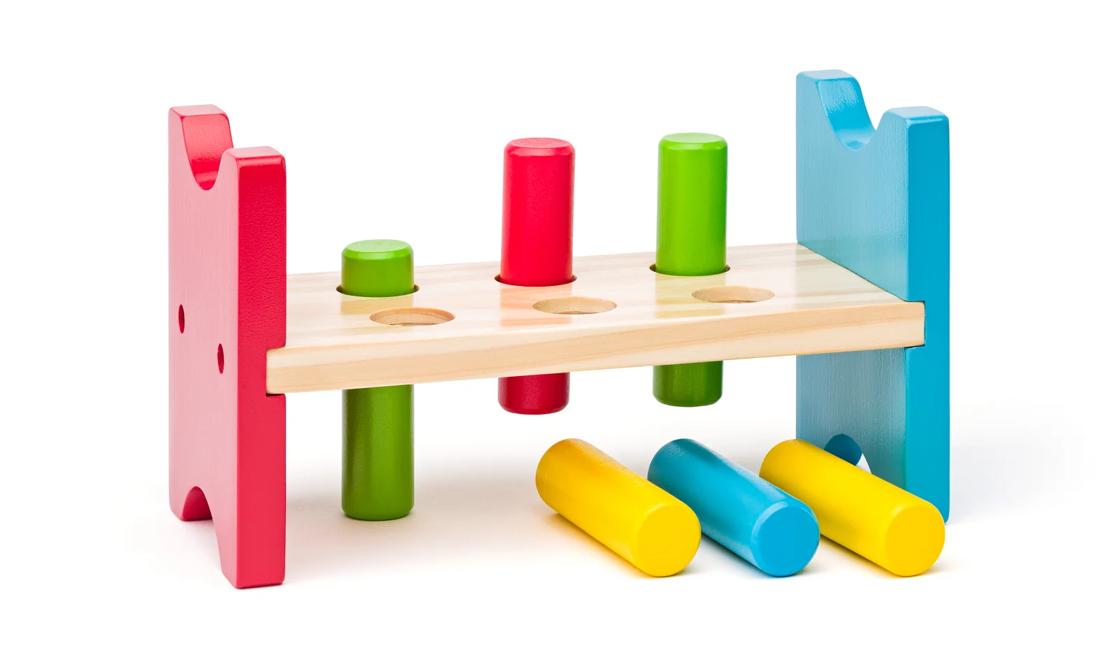 Banc de lucru portabil cu 8 accesorii din lemn [2]