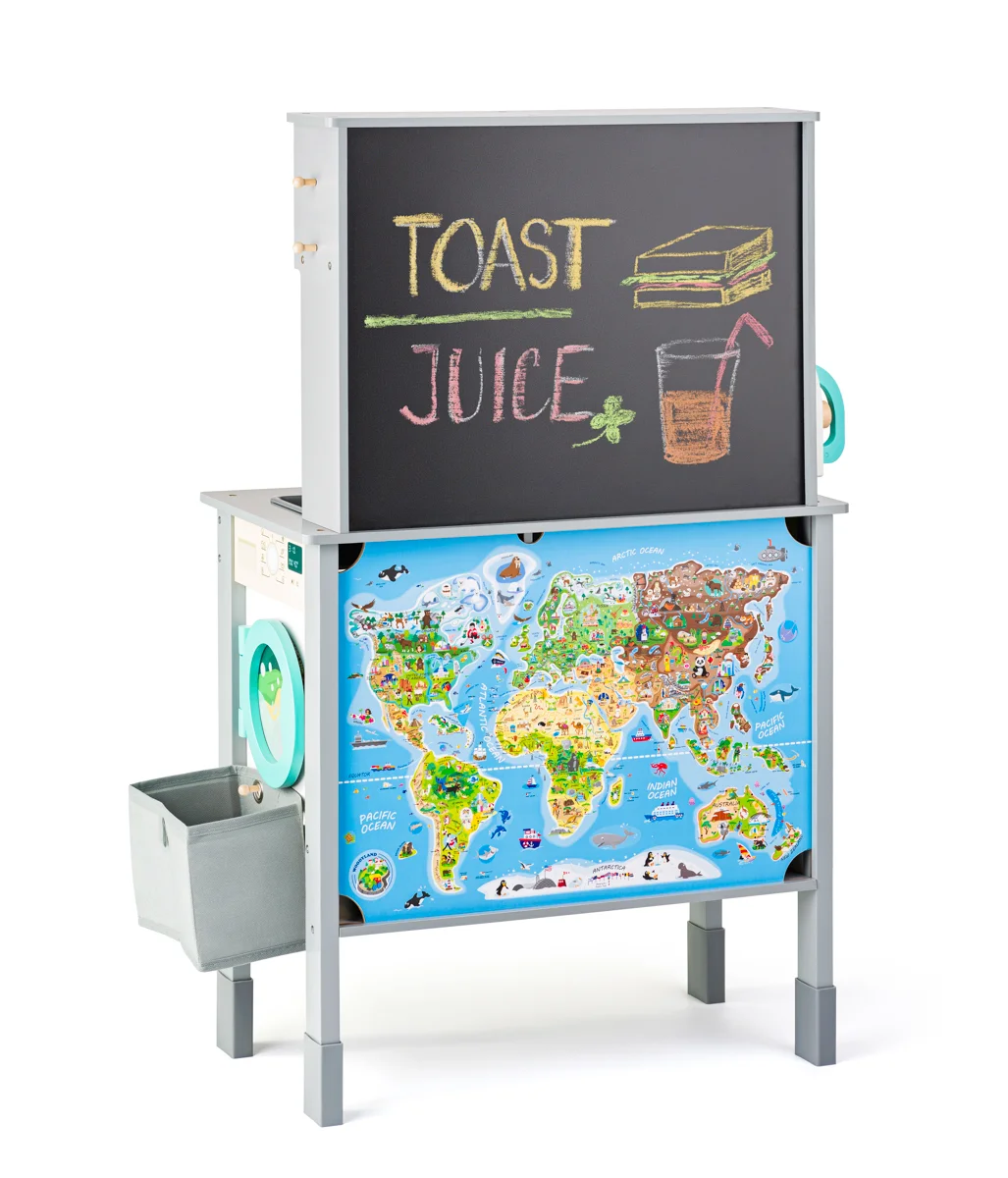 Bucătărie din lemn cu lumini și sunet - Mia [2]