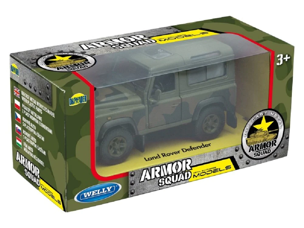 Masinuta Land Rover scara 1:36, 14 cm [2]