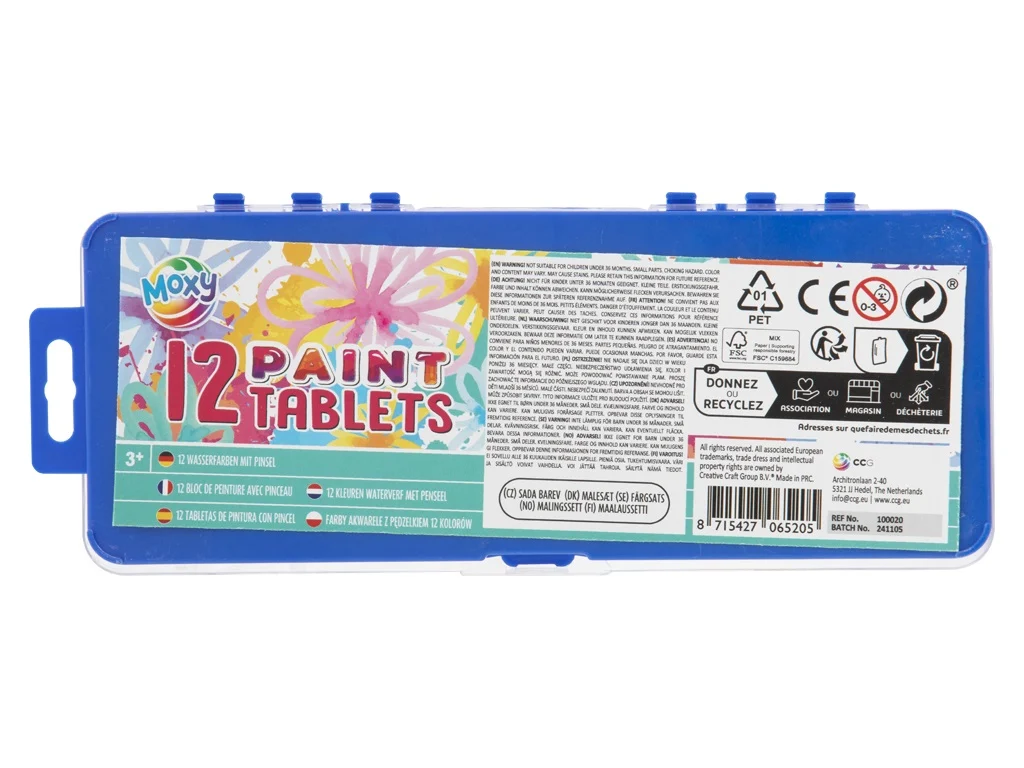 Set acuarele și pensulă - 12 culori  [2]