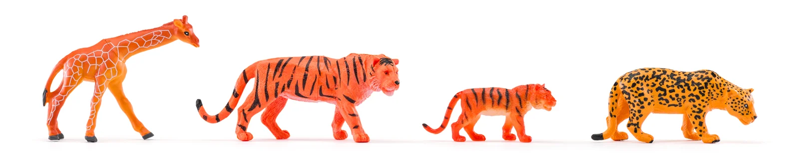 Set de 10 animale sălbatice și accesorii din plastic [3]