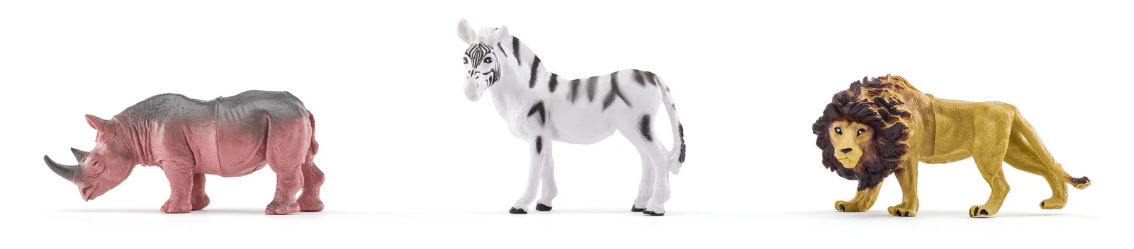 Set de 10 animale sălbatice și accesorii din plastic [5]