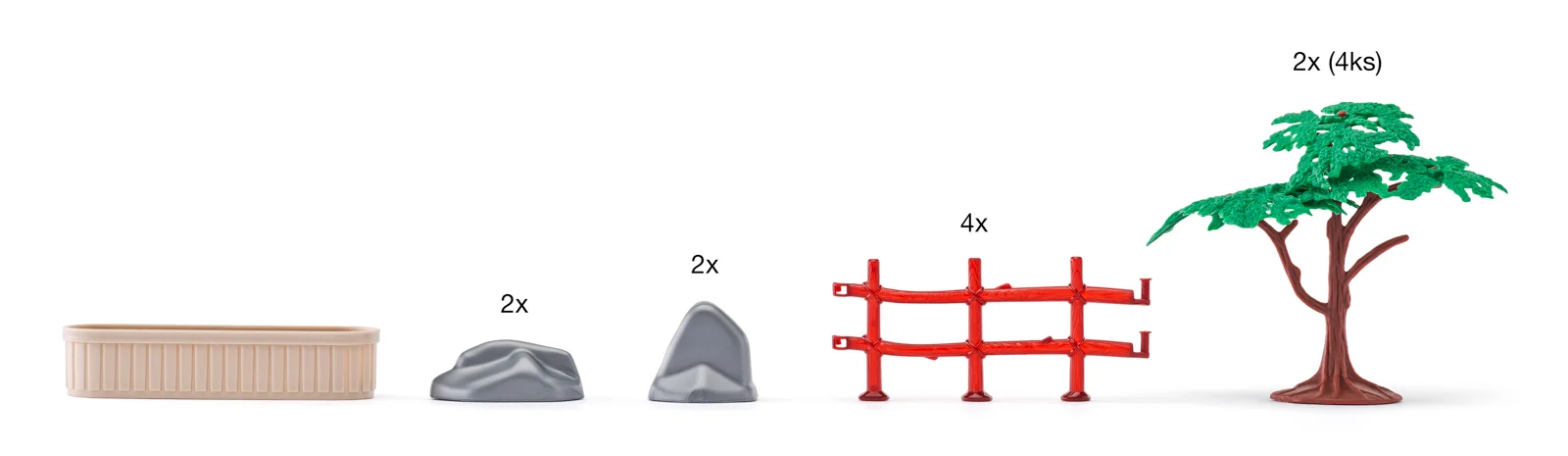 Set de 11 animale domestice și accesorii din plastic [5]