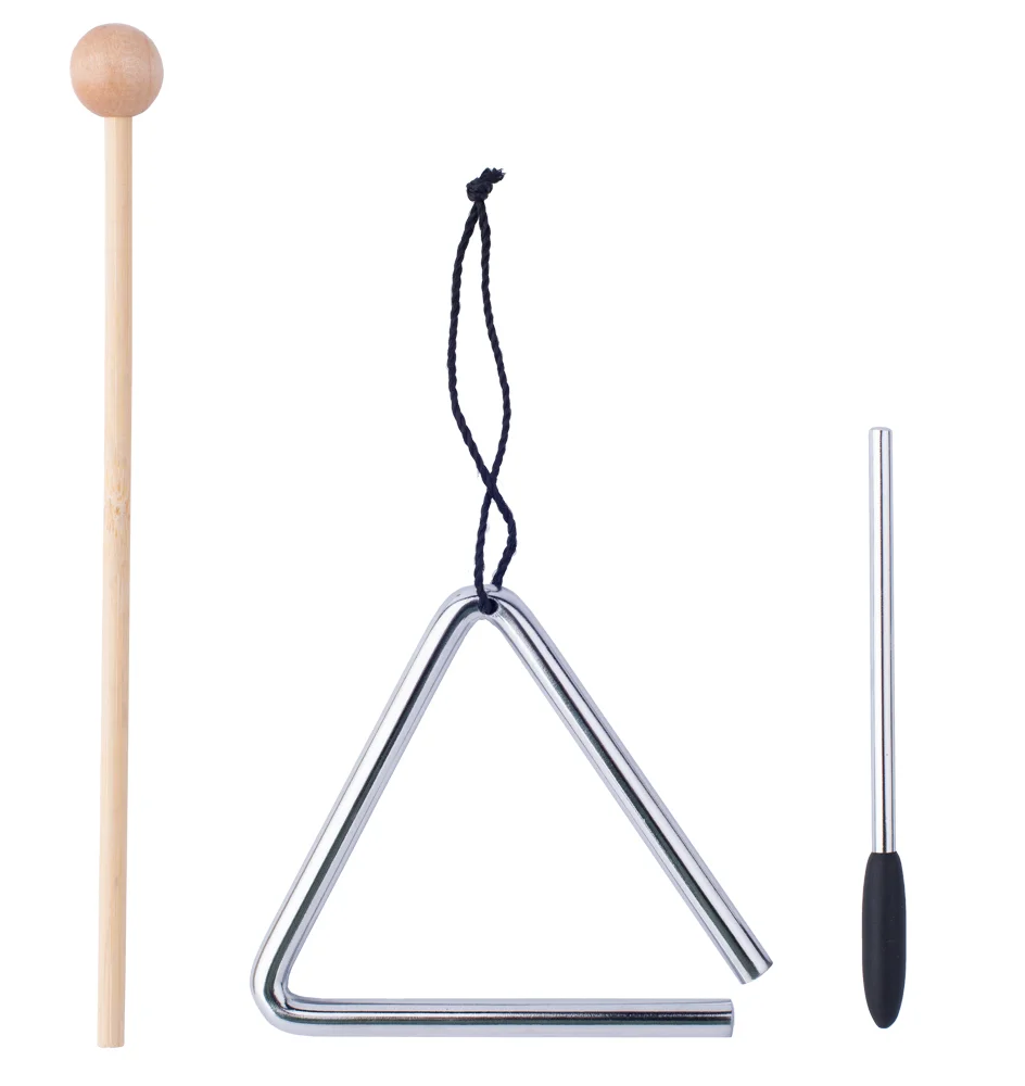 Set instrumente muzicale: xilofon, tamburină, triunghi și 2 ouă maracas [2]