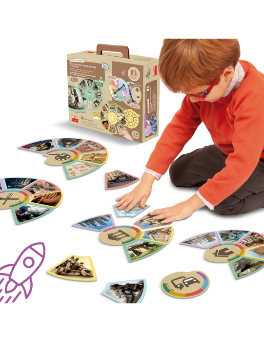 Joc de asociere cu 40 de carduri - Perioade din istorie [4]