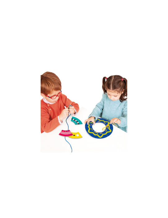 Joc de șnururit cu 36 de carduri tactile și 10 șiretur [4]