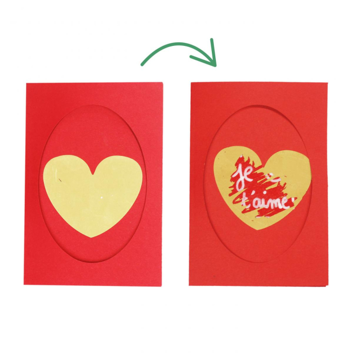 36 de stickere aurii răzuibile personalizabile - Inimi, stele și cadouri [4]