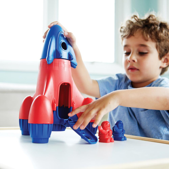 5696  GTRKTB1039 - Vehicul de lansare în spațiu - Albastru - Bigjigs [2]