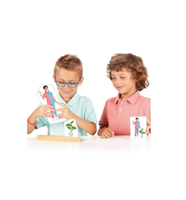 Joc matematic. Poziții spațiale - Dreapta și stânga [2]