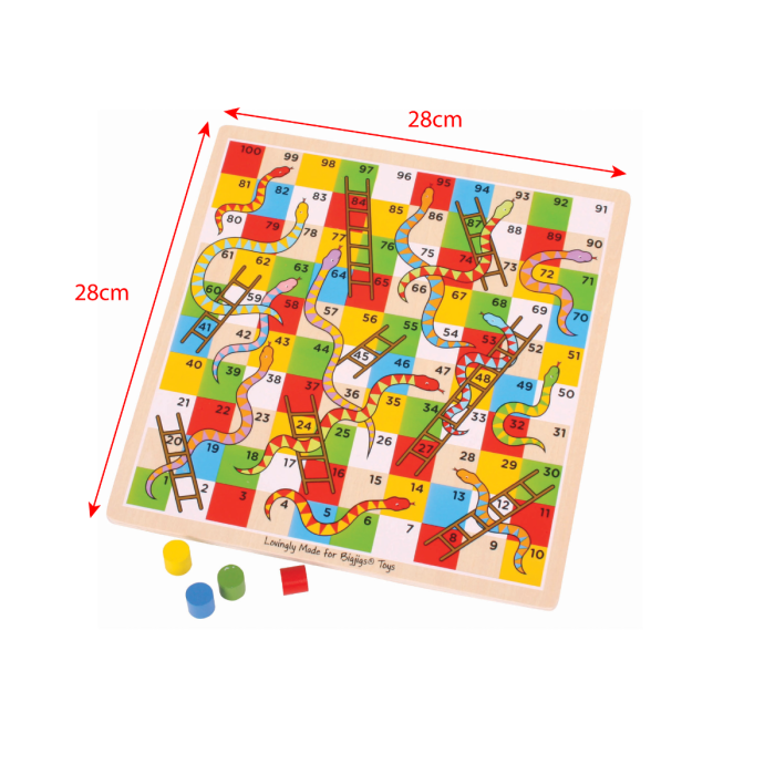 6465 BJ788 Joc de masă - Șerpi și scări Bigjigs [2]