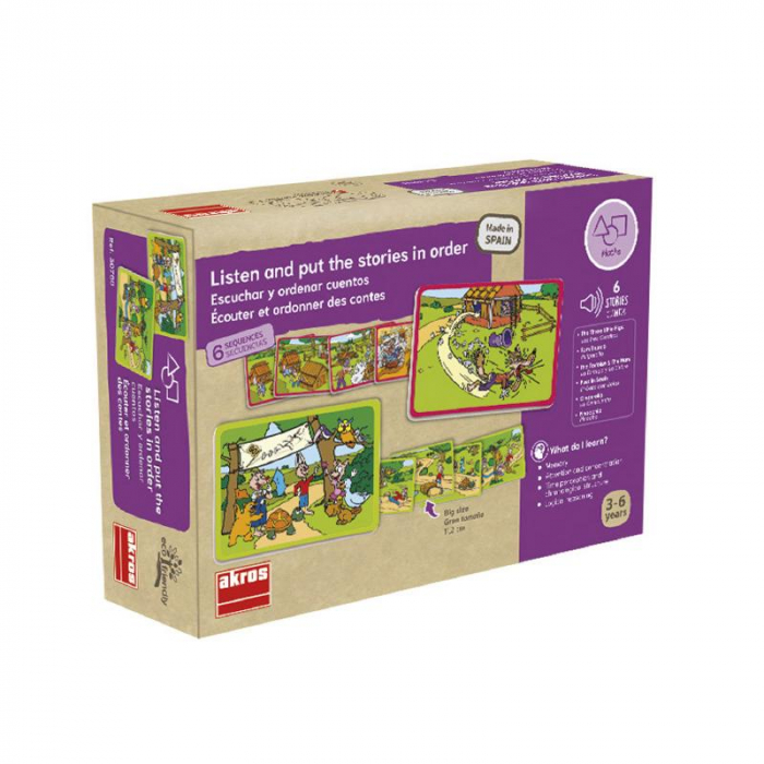 Ascultă și așază poveștile în ordine [4]