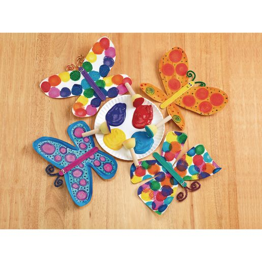 Bețișoare cu burete tip ștampilă - 12 buc [2]