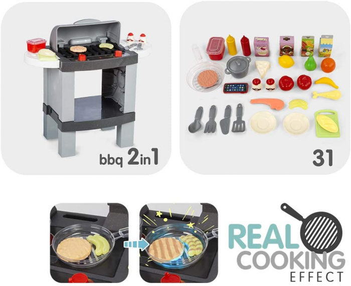 Bucătărie și grătar cu 31 de accesorii (2 în 1) [2]