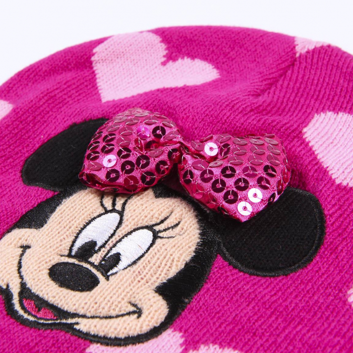 Caciulita calduroasa cu inimioare - Minnie [3]