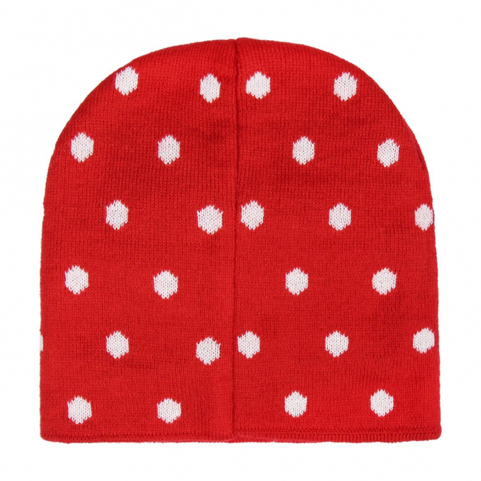 Caciulita rosie cu paiete stralucitoare - Minnie Mouse [2]
