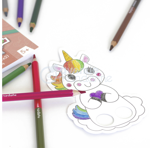 Carnetel cu marionete pentru degete de colorat - Animale fantastice [3]