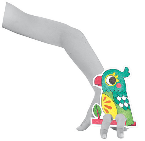 Carnetel spiralat cu masti de colorat pretaiate - Animale domestice [3]