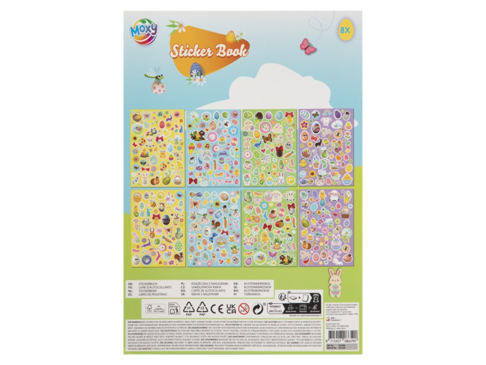 Carte cu stickere - De Paște [2]