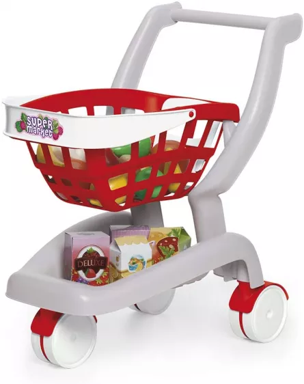 Carucior pentru supermarket 2 in 1